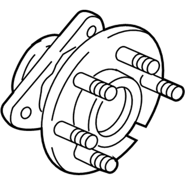 Dodge Dakota Wheel Bearing - 52104699AJ