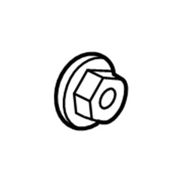 Ram 6506454AA Hub Assembly Lock Nut