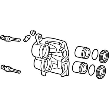 Ram 68157610AB Caliper