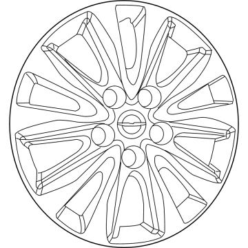 Chrysler 4726536AC Wheel Cover