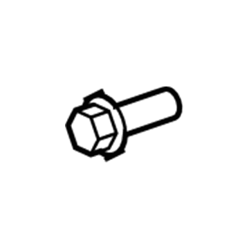 Jeep 6507742AA Lower Hinge Bolt