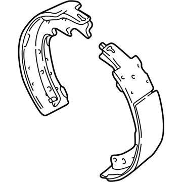 Dodge 5003999AA Brake Shoes