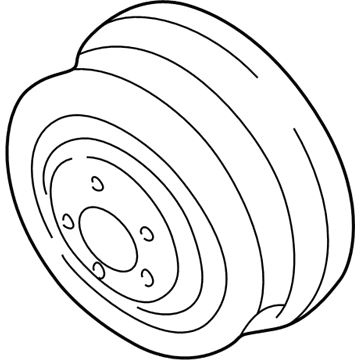 Dodge W100 Brake Drum - 52008325