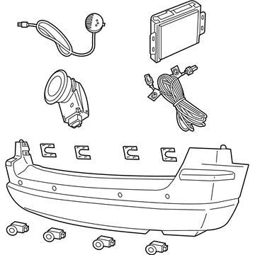Dodge 82208246AF Sensor Kit