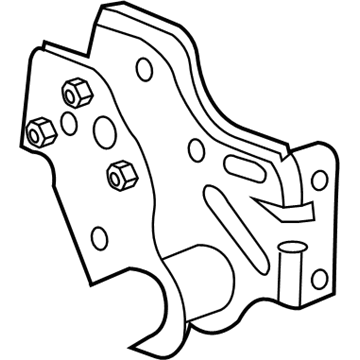 Dodge 6100055 Seat Frame Nut