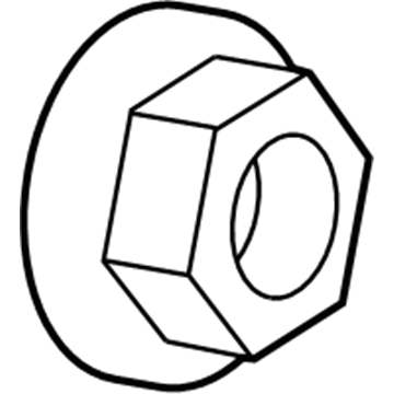 Dodge 6502585 Front Insulator Nut