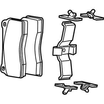 2005 Dodge Viper Brake Pad - 5093291AB
