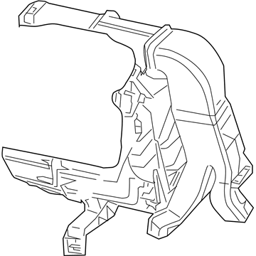 Chrysler 5179483AA Floor Duct