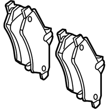 Dodge Sprinter 2500 Brake Pad - 4862602AB