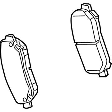 Dodge Dart Brake Pad - 68245323AB