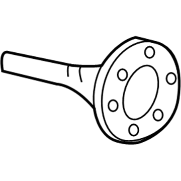 Dodge 52069887AE Intermed Shaft