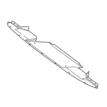 Dodge 5290136AF Underbody Shield