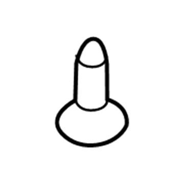 Dodge 6505070AA Underbody Shield Retainer