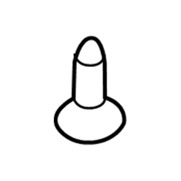 Dodge 6508387AA Splash Shield Screw