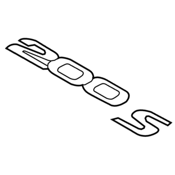 Chrysler 68146418AB Nameplate