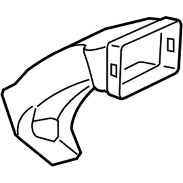 Jeep 55116741AC Floor Duct