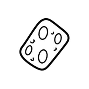 Chrysler MD358490 EGR Valve Gasket