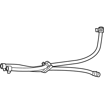 Dodge Ram 1500 Power Steering Hose - 52113631AD