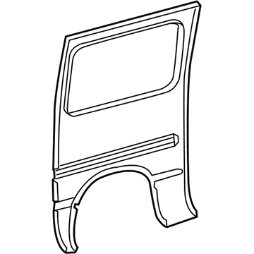 Dodge 5131138AA Rear Outer Panel