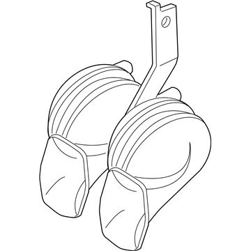 Dodge 4760944AF Horn