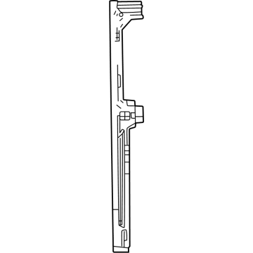 Mopar 68134328AA Rear Reinforcement, Center Passenger Side Mopar 68134328AA Rear Reinforcement, Center Passenger Side