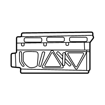 Ram 68134121AA Inner Rocker