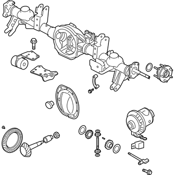 Jeep 52114838AA Axle Assembly