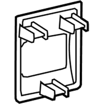 Dodge 1JR73DX9AA Inverter Bezel