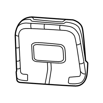 Ram 5ZN36LC5AD Seat Belt Bezel