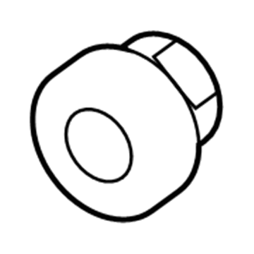 Dodge 6104718AA Step Bumper Nut