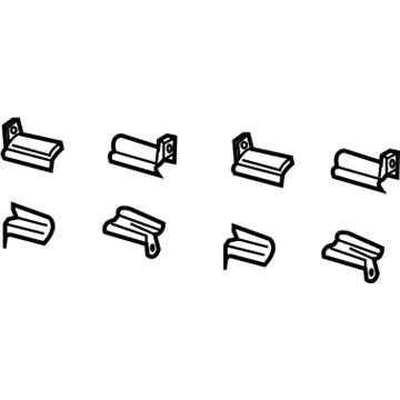 Jeep 68003705AA Brake Pads Spring