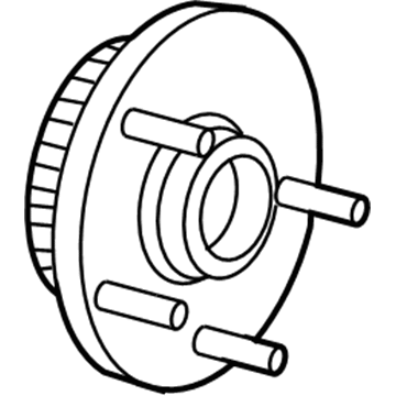Jeep 52109947AF Hub & Bearing