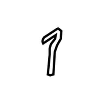 Dodge Charger Radiator Hose - 5137723AA