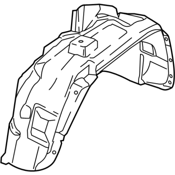 Jeep 68448352AA Fender Liner