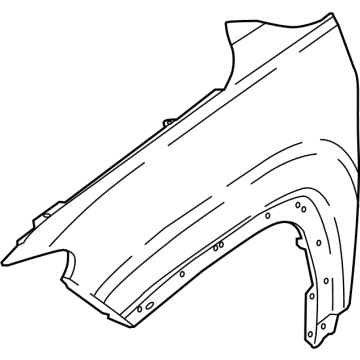 Jeep 68430056AA Fender