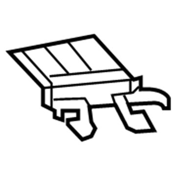 Dodge RR44BD1AE Cup Holder