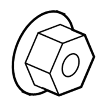 Dodge 6104725AA Nut-Hexagonal