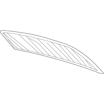 Dodge 68270305AA Back Glass