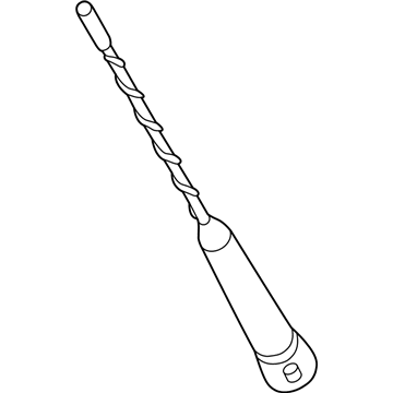 Dodge 68297936AA Antenna Mast