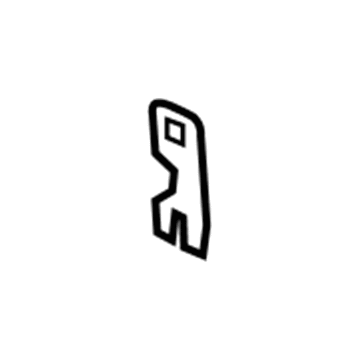 Chrysler 5097544AA Striker Plate