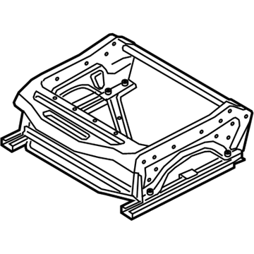 Mopar 68275680AA Cushion Frame, Front