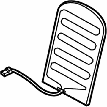 Ram 68125283AA Seat Back Heater