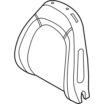 Ram 68275672AA Seat Back Pad