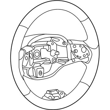 Chrysler Steering Wheel - 5VF14DX9AA