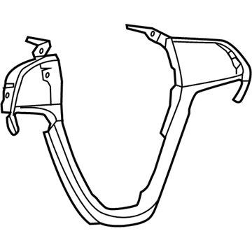 Chrysler 5VF02NZ7AA Bezel