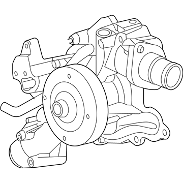 Ram 68346912AC Water Pump
