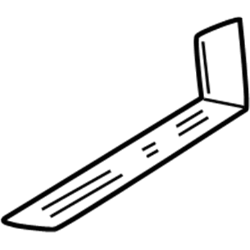 Dodge 5083062AA Cowl Grille Seal