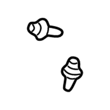 Dodge 6030441 Cowl Grille Rivet