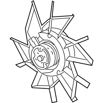 Dodge 5072993AB Fan Assembly