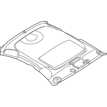 Dodge 1CG69DW1AB Headliner